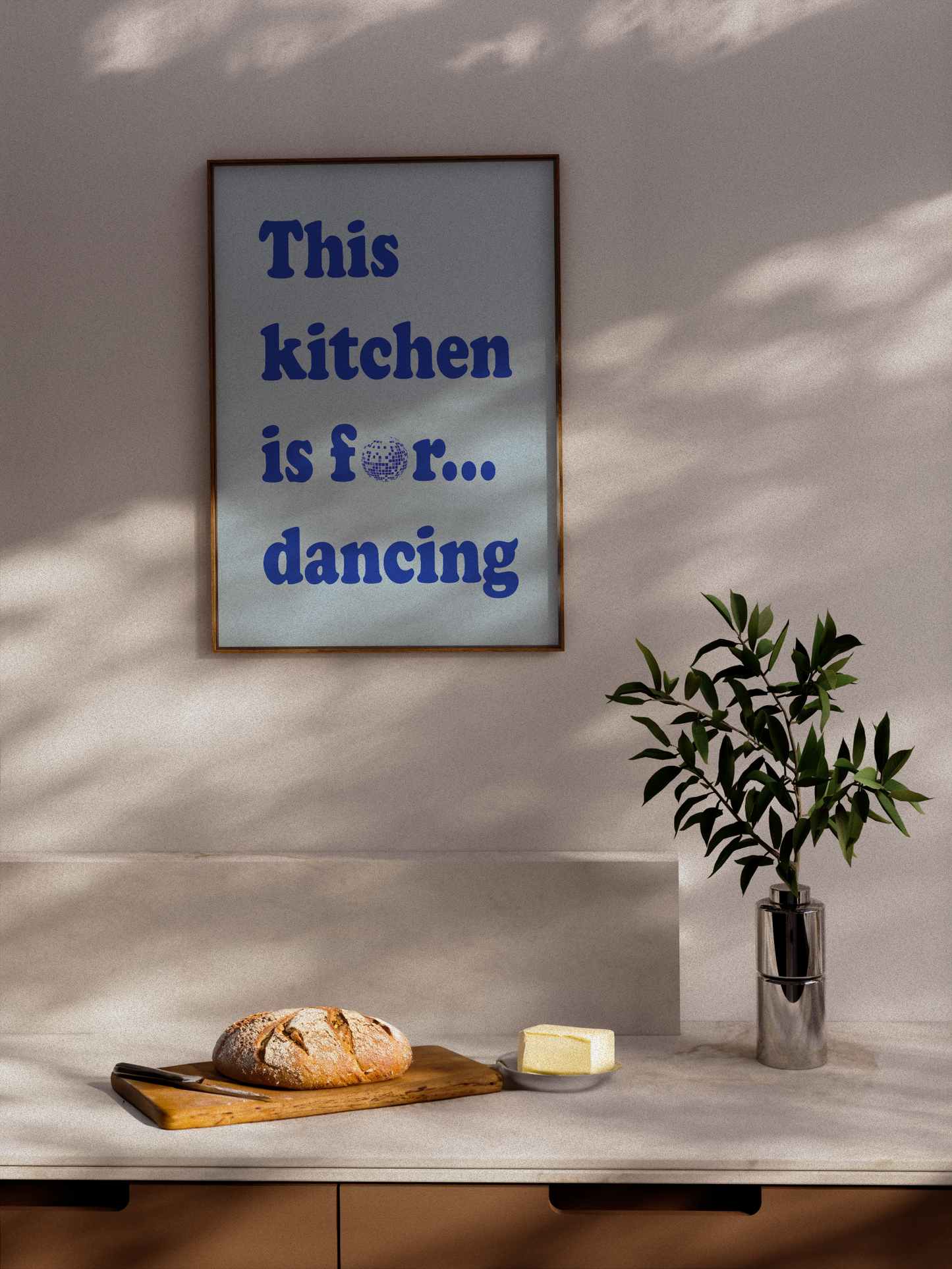 DANCING KITCHEN PRINT