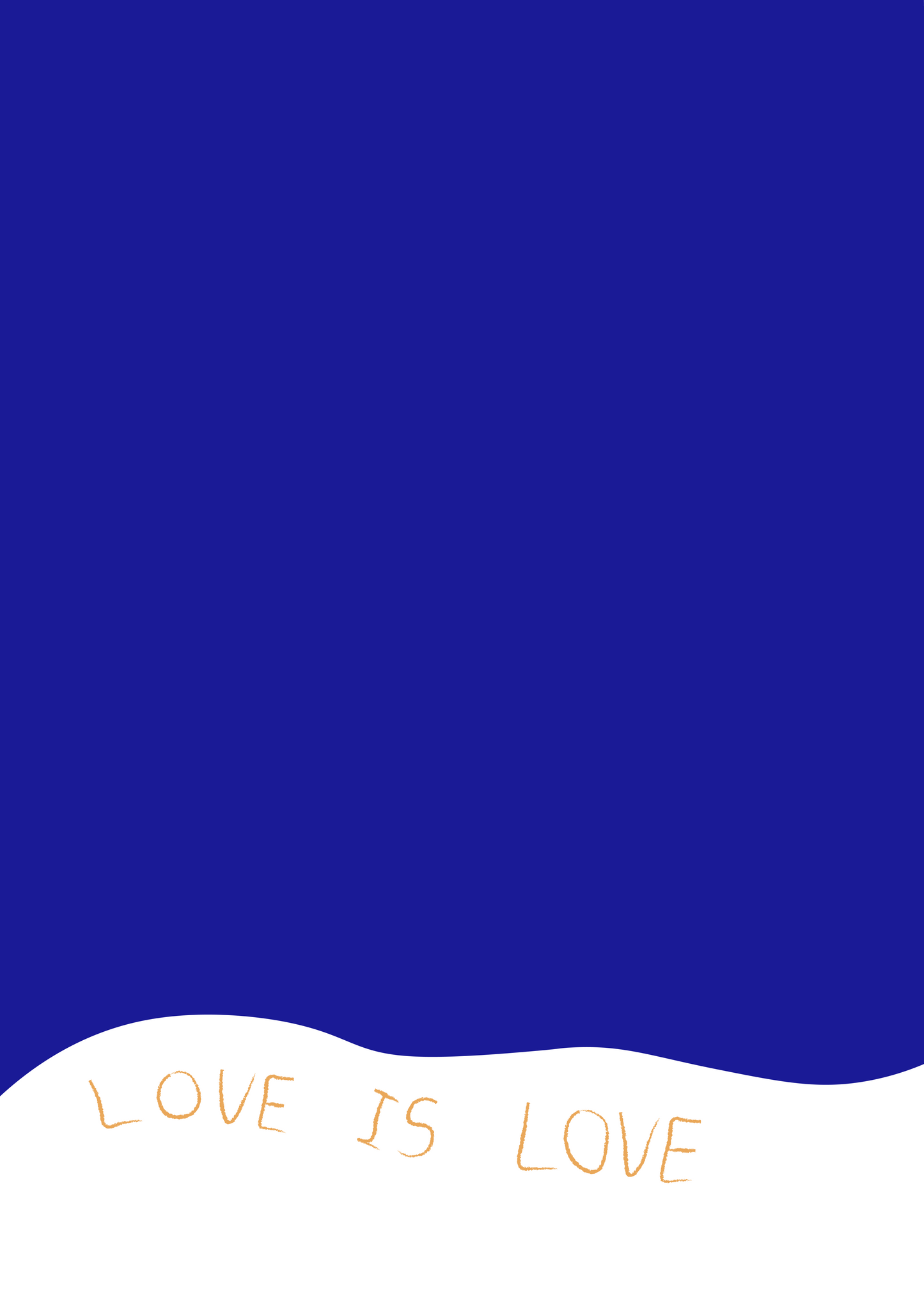 LOVE IS LOVE PRINT