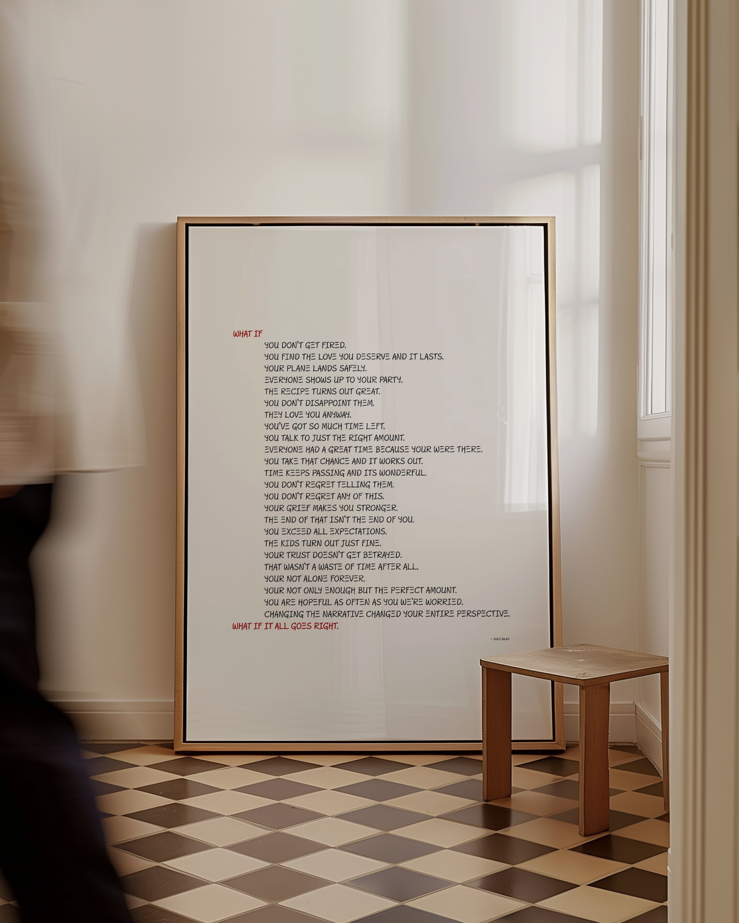 WHAT IF PRINT